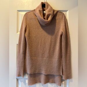 A.L.C. Cowl Neck Mohair Sweater in Camel